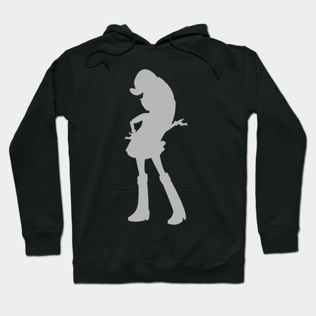 Rarity Equestria Girls Silhouette Hoodie by Wissle